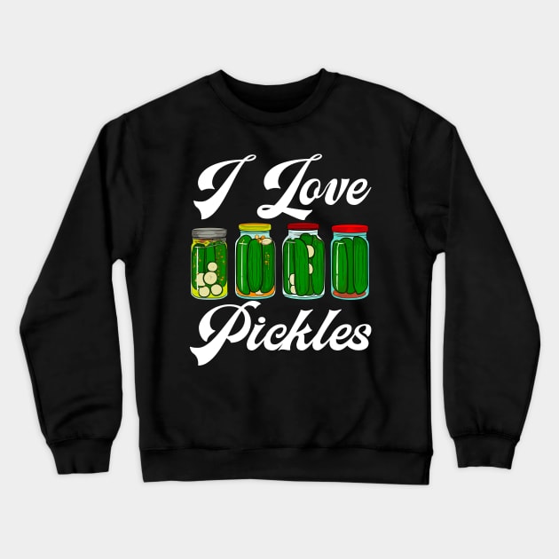 Pickle Lover Crewneck Sweatshirt by Outrageous Flavors